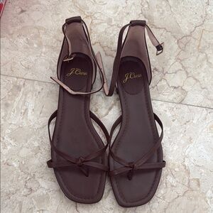 J Crew sandals. New without tags.